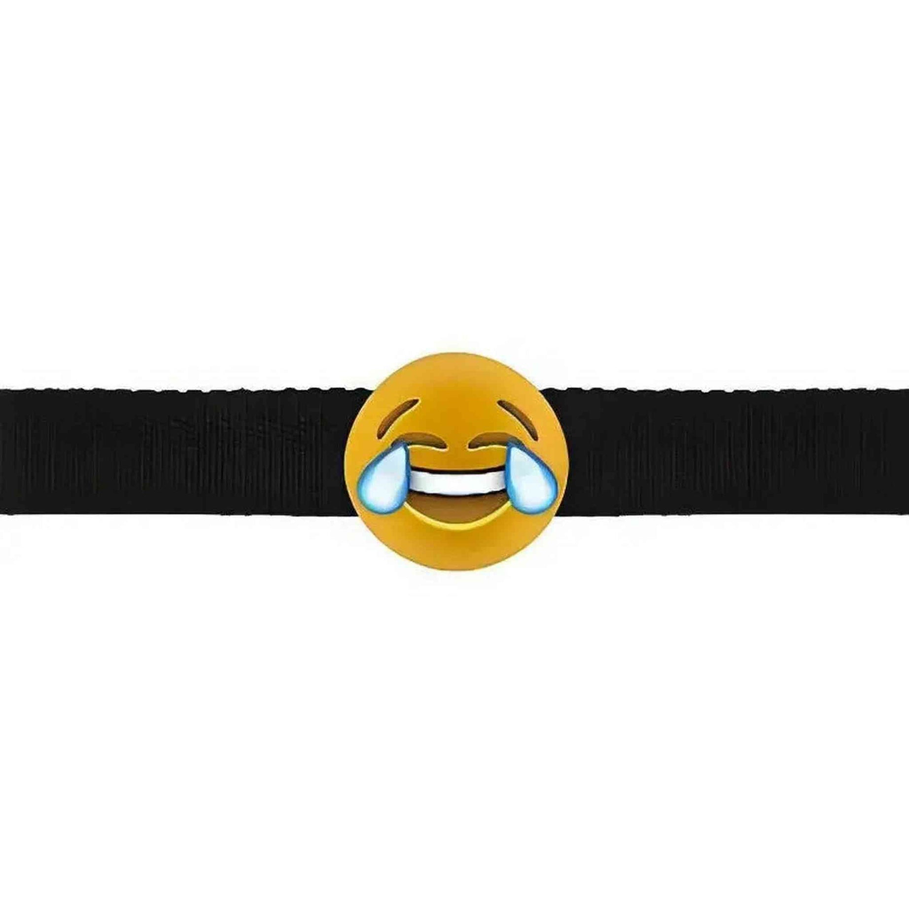 EmoGag - Ball-gag regolabile con faccina Emoji sorridente