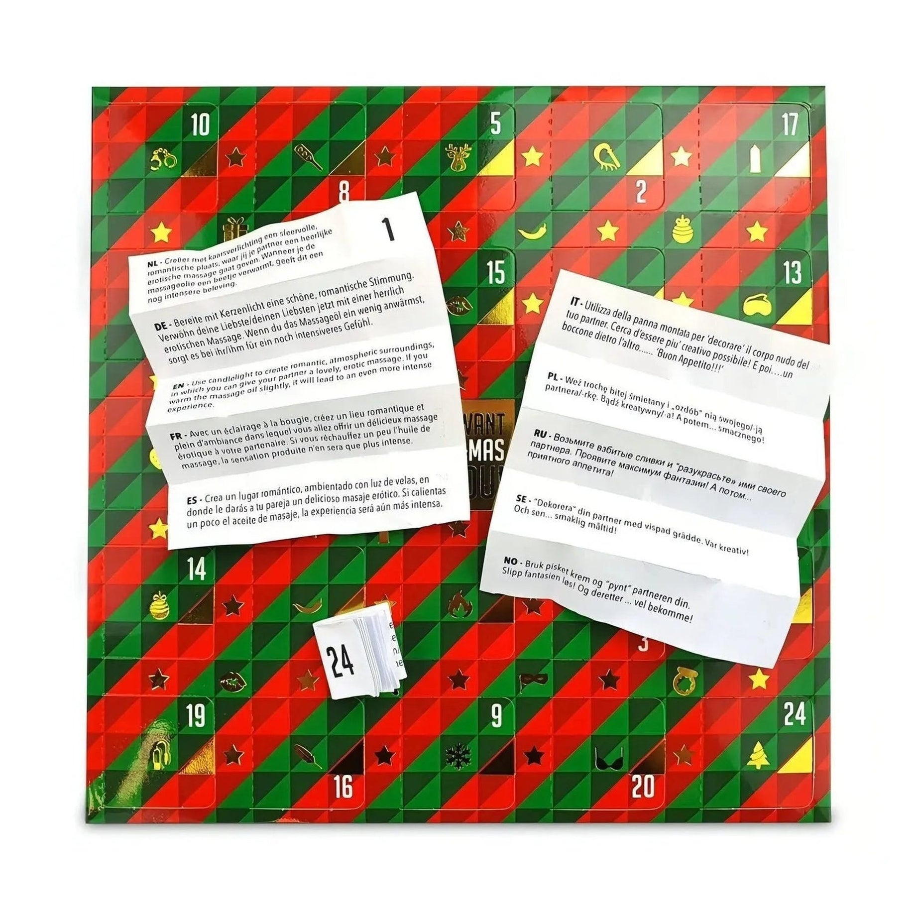 Erotic Advent Challenge Calendar