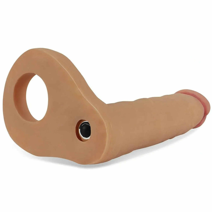 Superrealistischer Vibrationsdildo mit Sexfunktion – 15,9 cm, Hautfarben