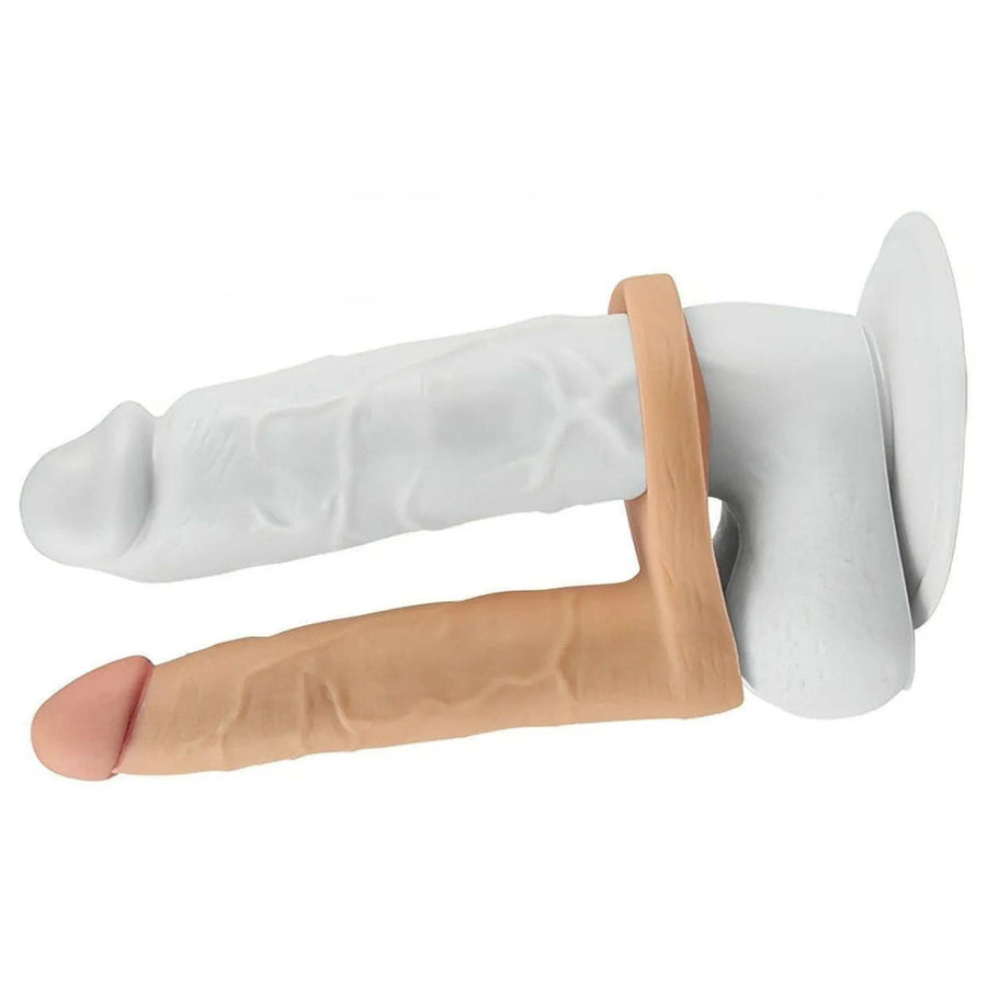 Superrealistischer Vibrationsdildo mit Sexfunktion – 15,9 cm, Hautfarben