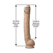 Fallo Rambone 42.5 cm - Rosa Carne
