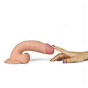 Fallo Realistico 22 cm con Ventosa 100% Ultra Soft
