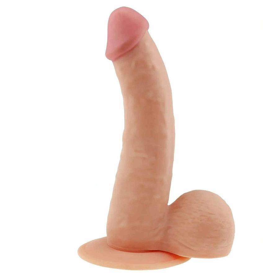 Soft Realistic Phallus - 8.8'', Flesh Pink