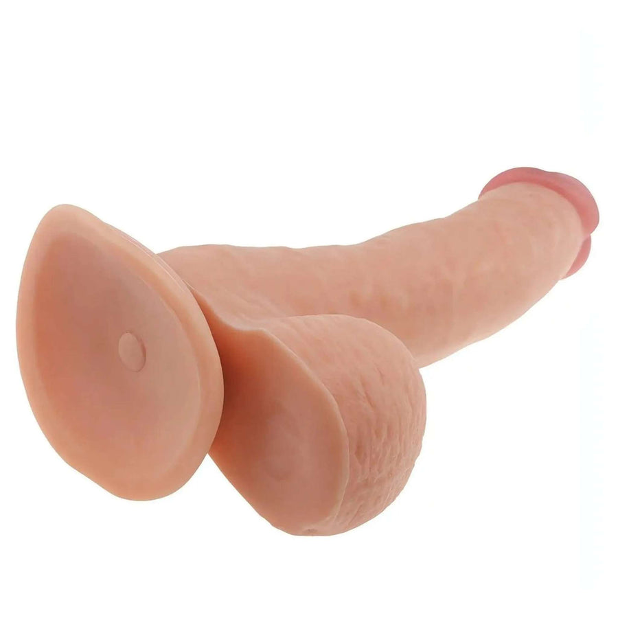 Soft Realistic Phallus - 8.8'', Flesh Pink