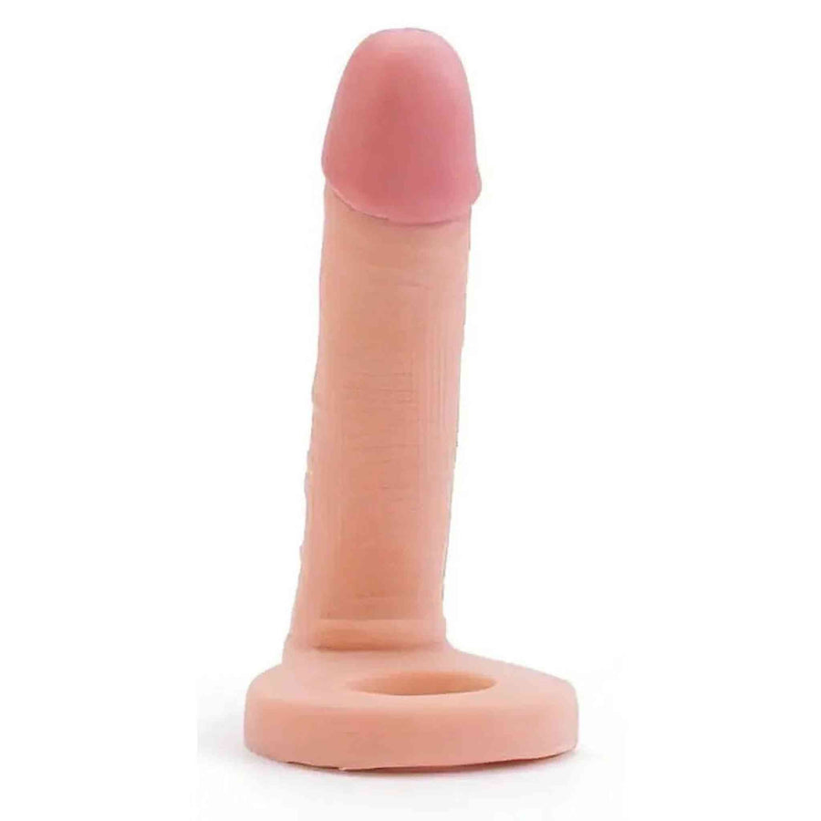 Hooking dildo for double penetration 5.80'' - Realistic and Soft