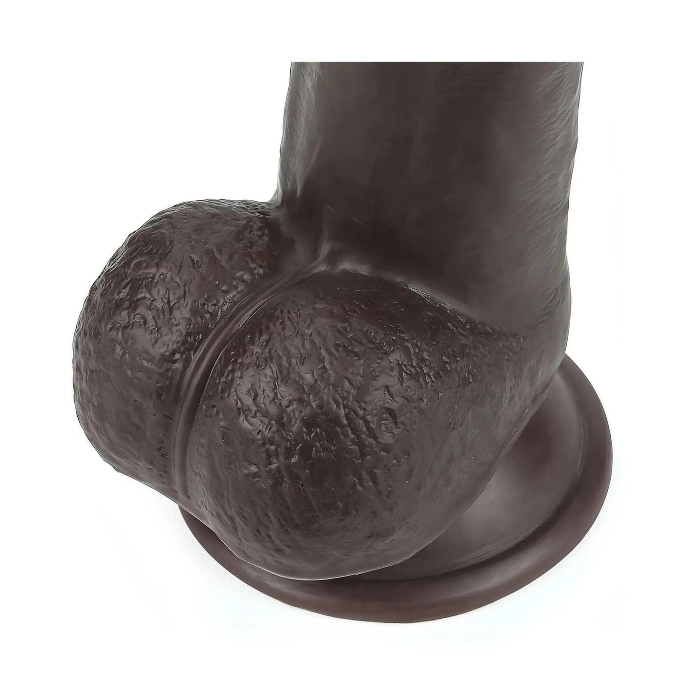 Fallo realistico con pelle scorrevole come un membro vero - 9.5 ″, Nero