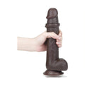 Falta realista con piel deslizante como un miembro real - 9.5 '', negro