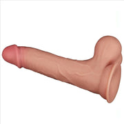 Fallo realistico con pelle scorrevole come un membro vero - 8.5″, Rosa Carne