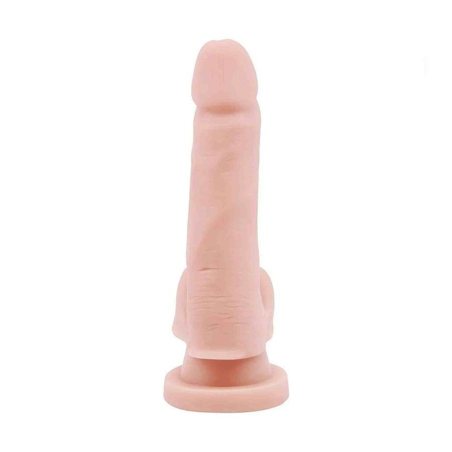 Realistic phallus with suction cup 15 cm - Flesh Pink