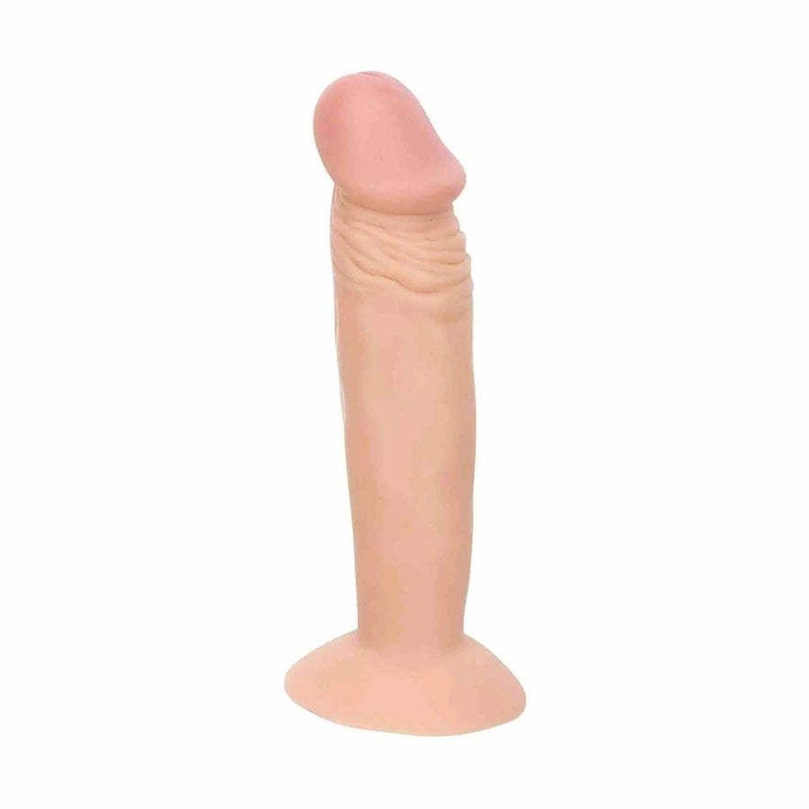 Realistic phallus with suction cup - 15cm, Flesh Pink