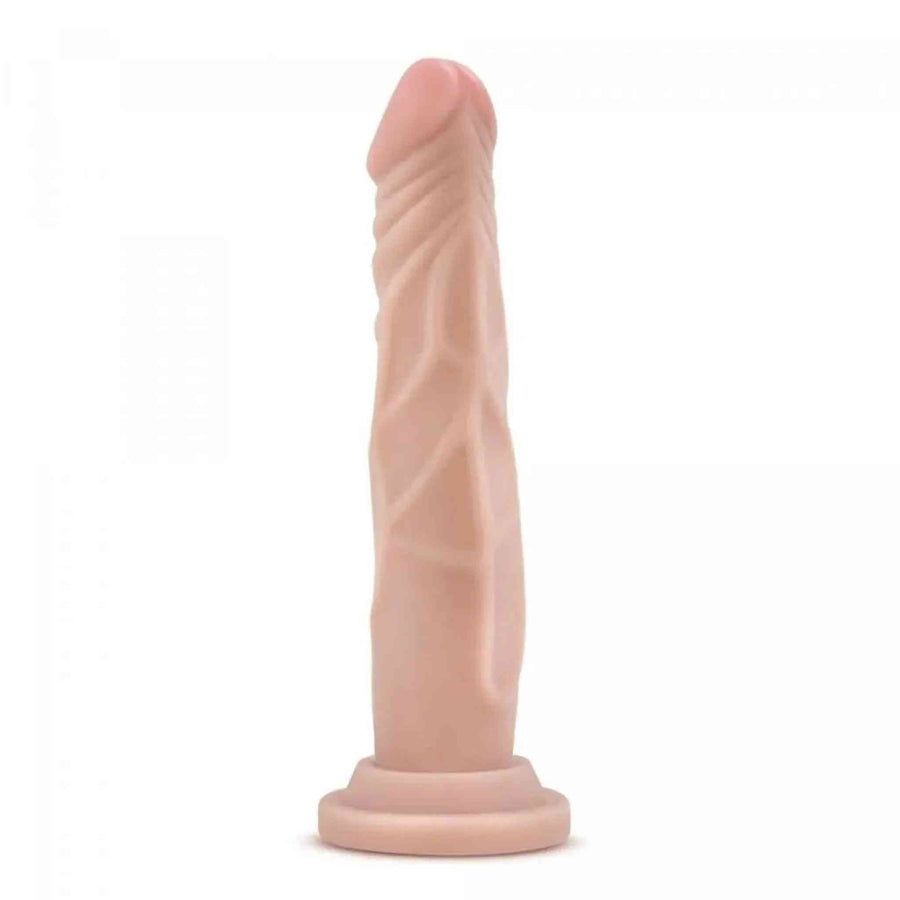 Realistic phallus with suction cup without testicles - 7.5'' Flesh Pink