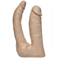 Realistischer Dildo für Doppelpenetration, anale und vaginale Stimulation – Flesh Pink