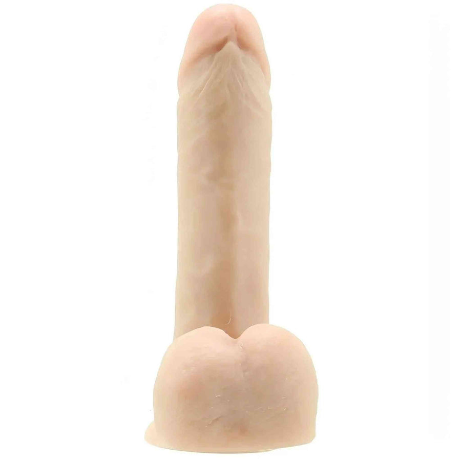 Rechargeable wireless vibrating penis - 10 vibration modes - 8'', Flesh Pink