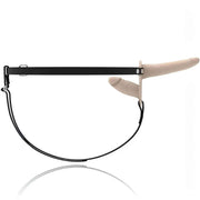 Flesh Up Double Penetrix Silicone Strap-On - Silicone Medicale, Rosa Carne