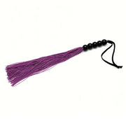 Frustino a frange di silicone - Viola