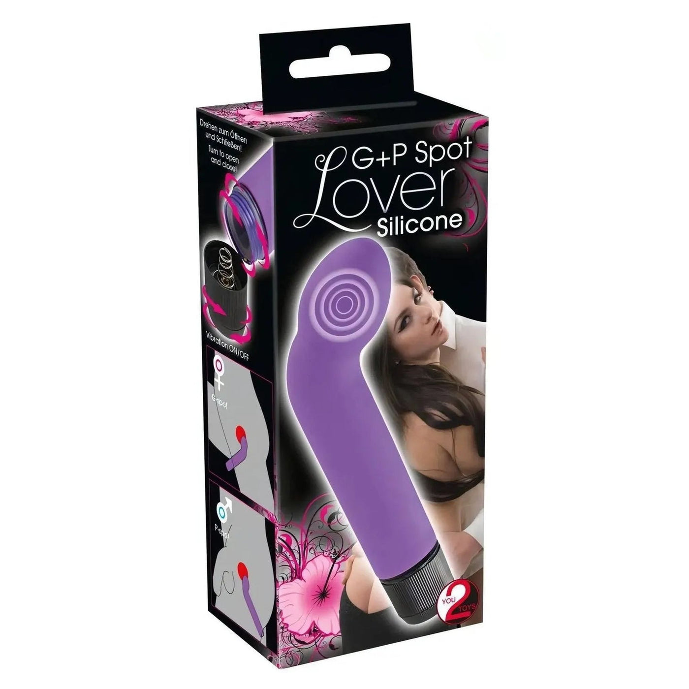 G Spot Lover Vibratore in Silicone Multivelocità