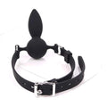 Gag con plug anale in silicone