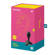 Game Changer Vibrating Anal Plug - Black