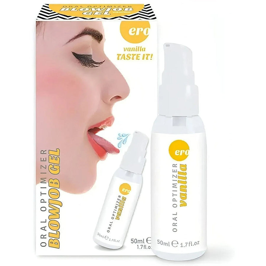 Gel stimolante per piaceri orali. Dona freschezza e stimolazione, totalmente ingeribile - Gusto Vaniglia. Made in Germany