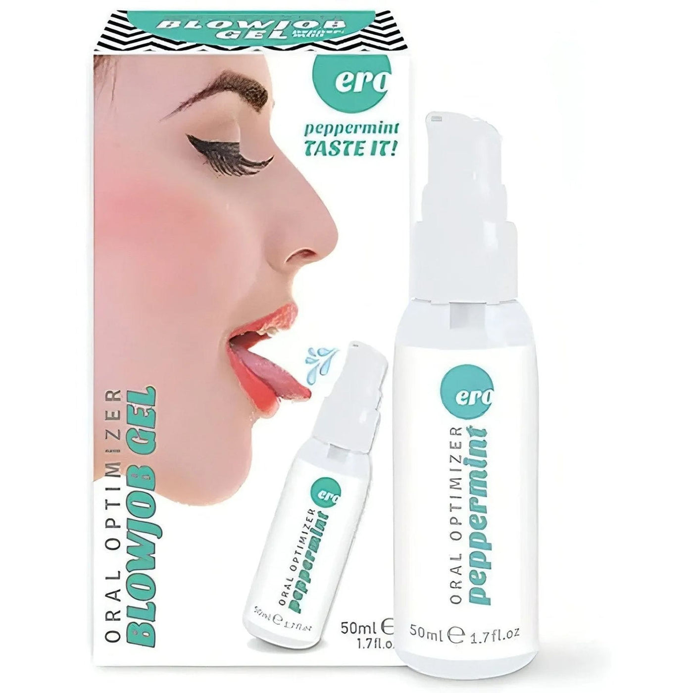 Gel stimolante per piaceri orali. Dona freschezza e stimolazione, totalmente ingeribile - Gusto Menta Piperita. Made in Germany