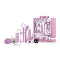 Flirty 'n Sweet Starter Kit - Gift Box Consisting of Vagina Masturbator, Kegel Balls, Vibrating Bunny with Remote Control,