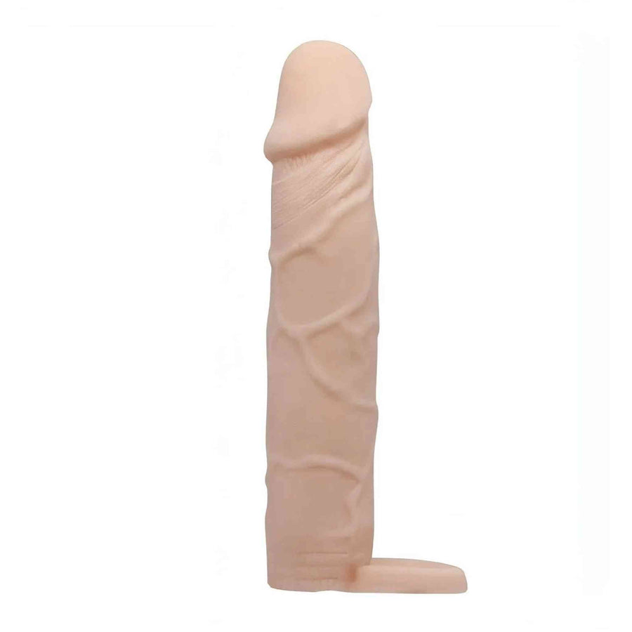 Realistic Flesh Pink Sheath 18cm long with 6cm extension