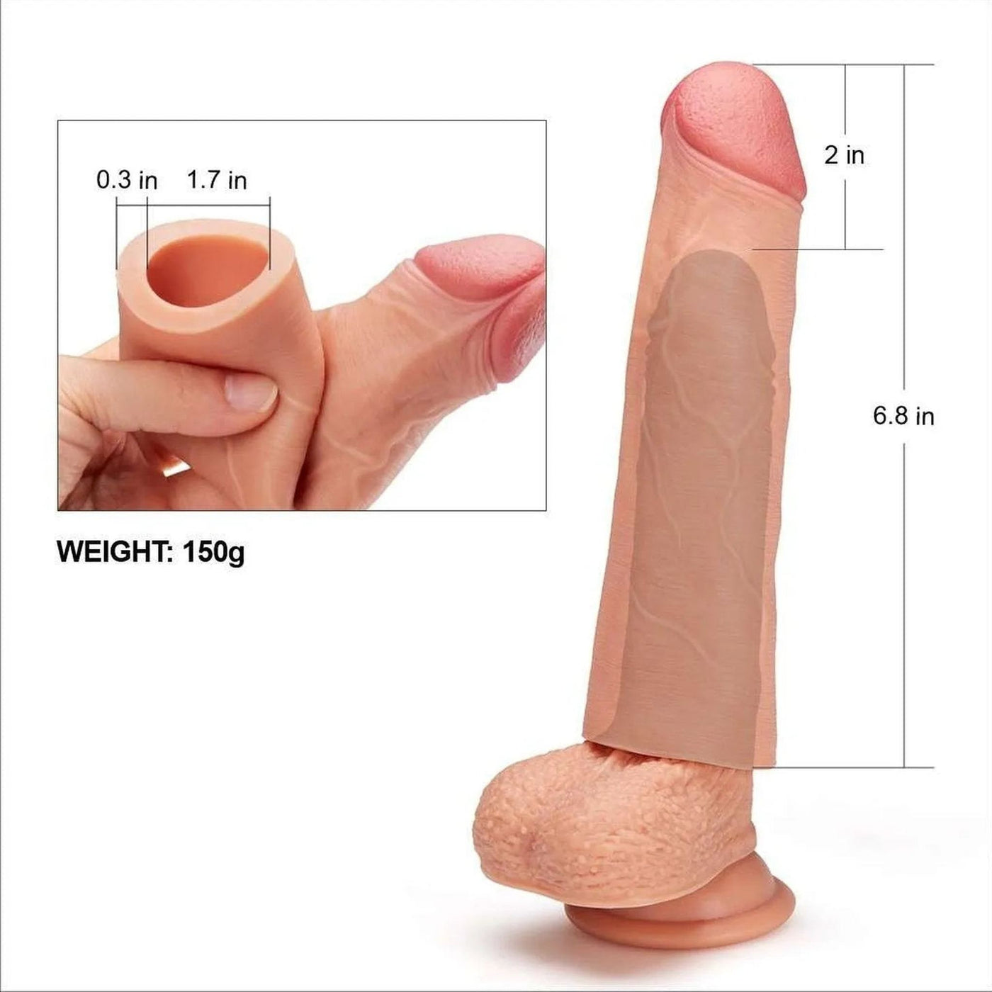 Guaina Super Extender 6.8″