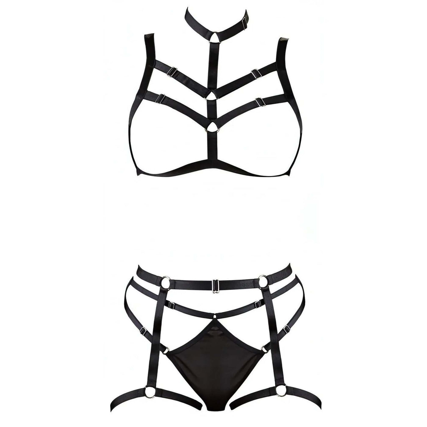 Harness Set - Black
