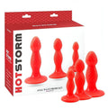 Hot Storm  Set di 3 Divaricatori Anali Rossi