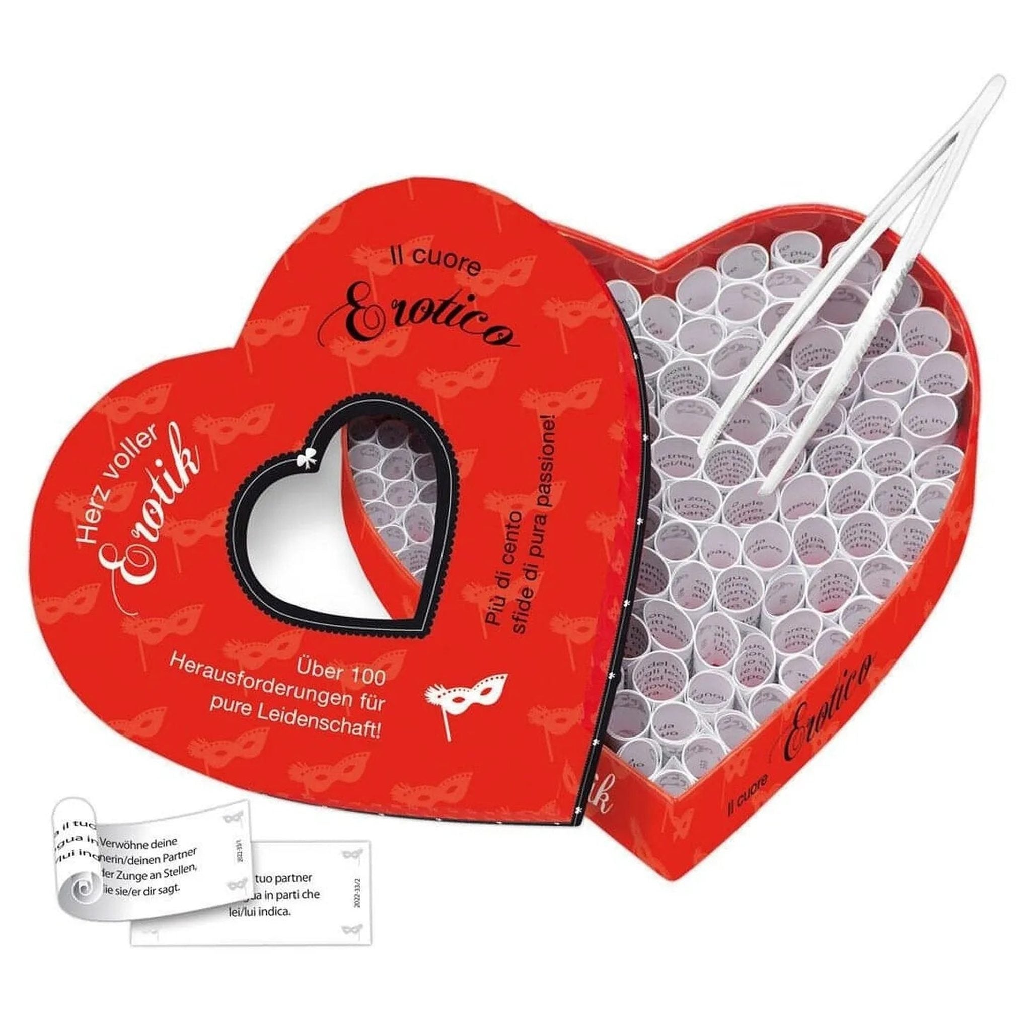 Il cuore Erotico - Più di 100 sfide di pura passione!