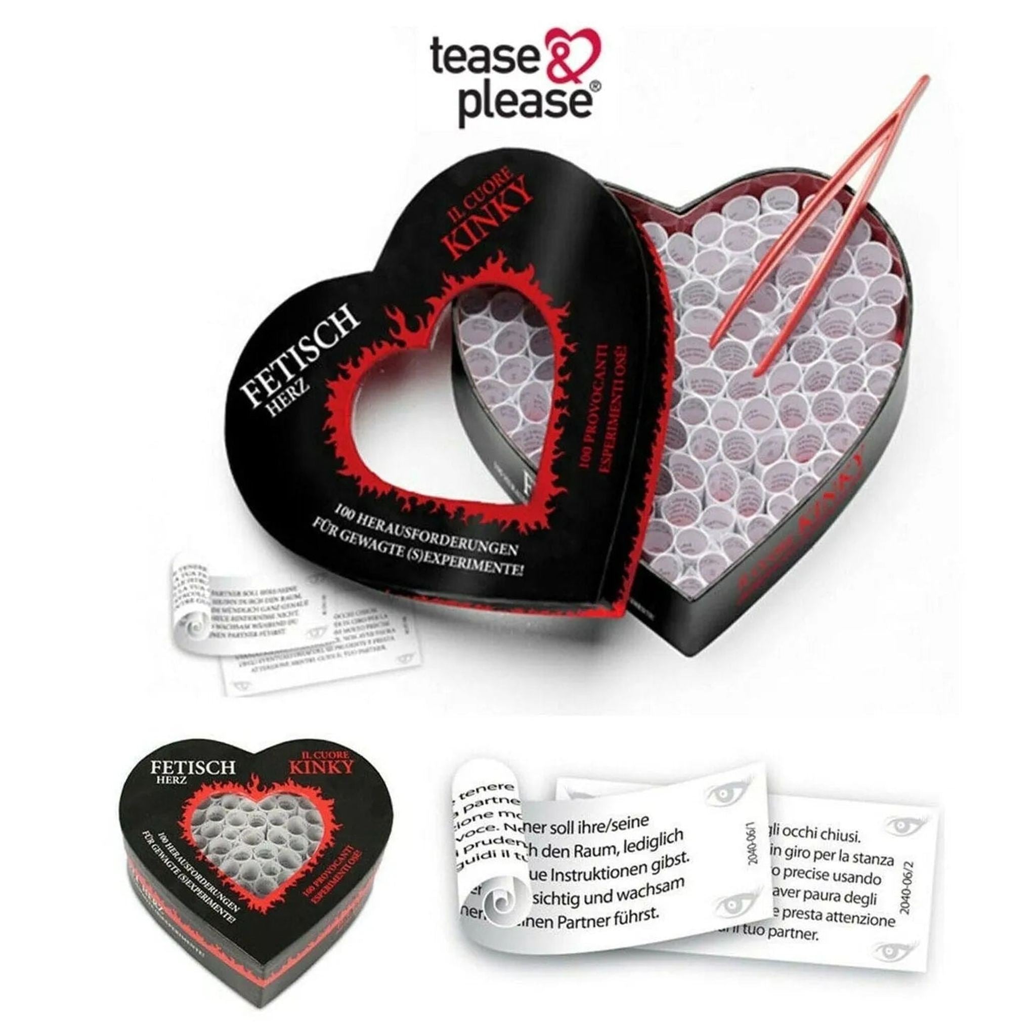 Il cuore Kinky - 100 Provocanti esperimenti osé!