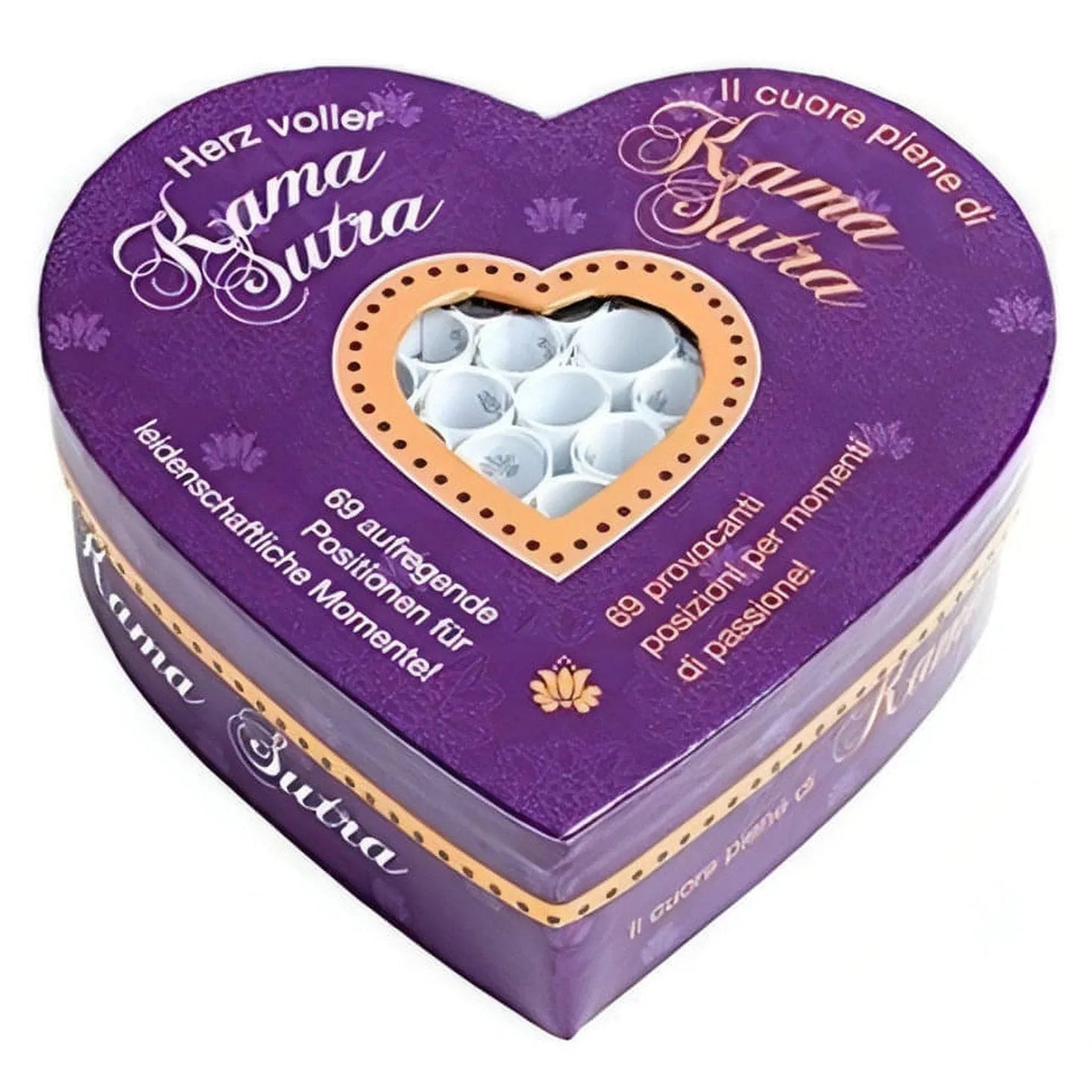 Il cuore pieno di Kama Sutra - 69 provocanti posizioni per momenti di passione!