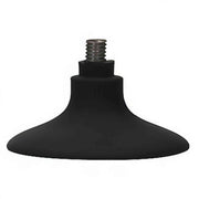 Interchangeable Butt Plug Set - Rounded Large - Black