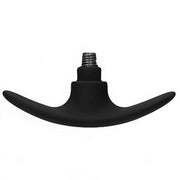 Interchangeable Butt Plug Set - Rounded Large - Black