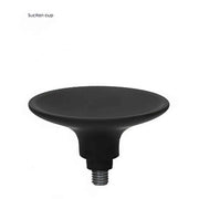 Interchangeable Butt Plug Set - Rounded Large - Black
