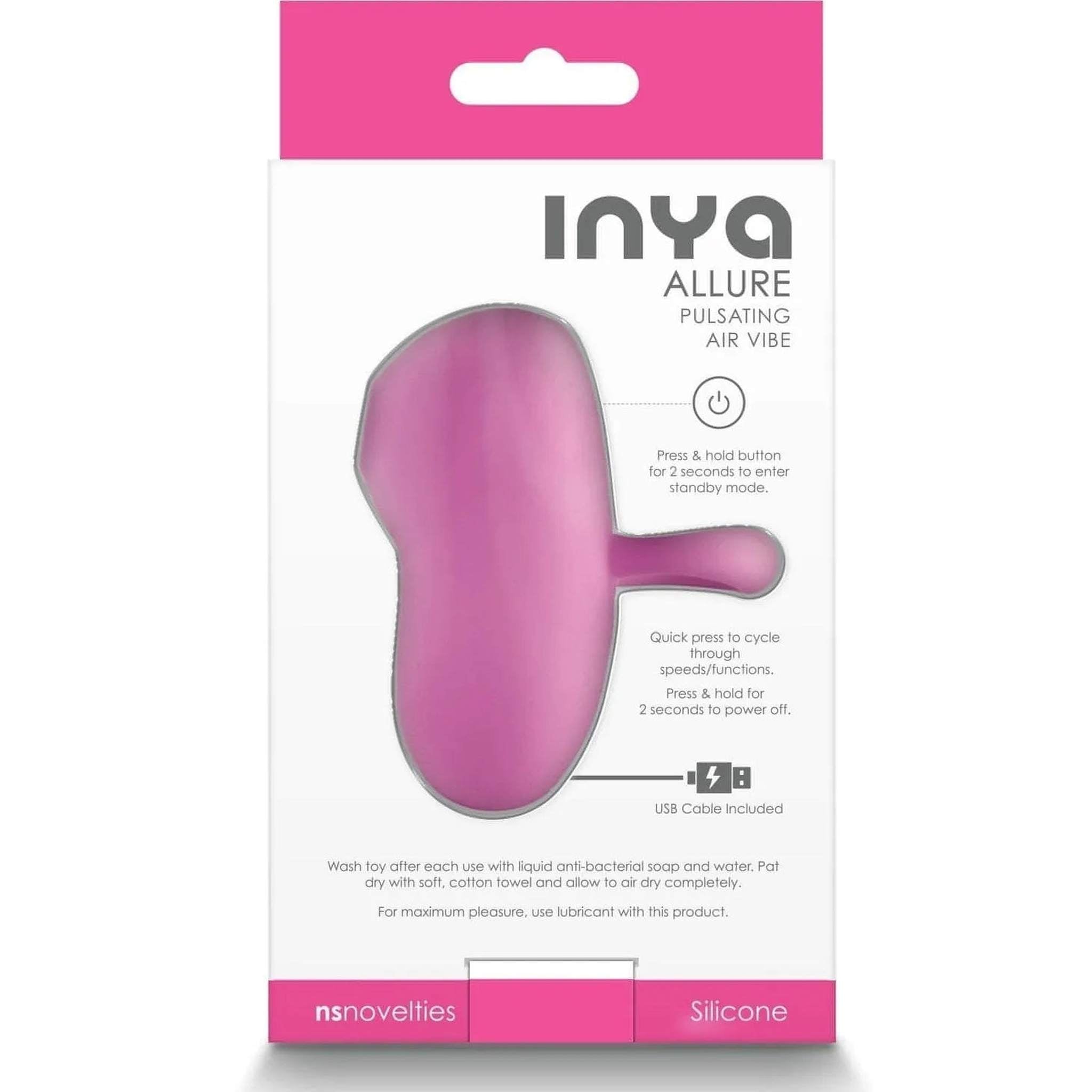 Inya Allure Succhiaclitoride da dita Rosa