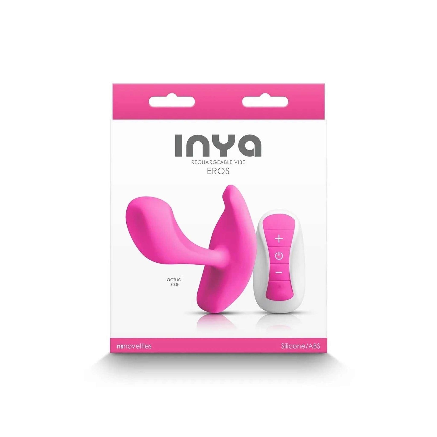Inya Eros Vibratore telecomandato wireless per stimolazione vaginale e clitoridea - Rosa
