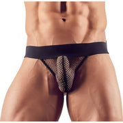 Jockstrap a rete - Nero
