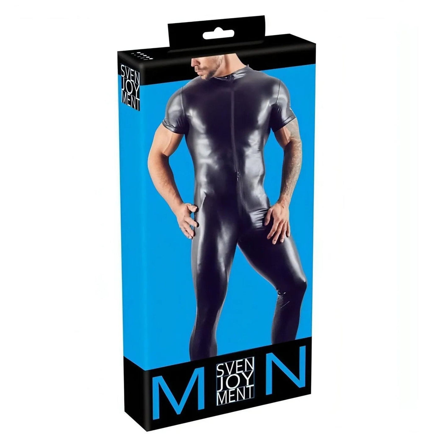 Jumpsuit Uomo Nero Lucida