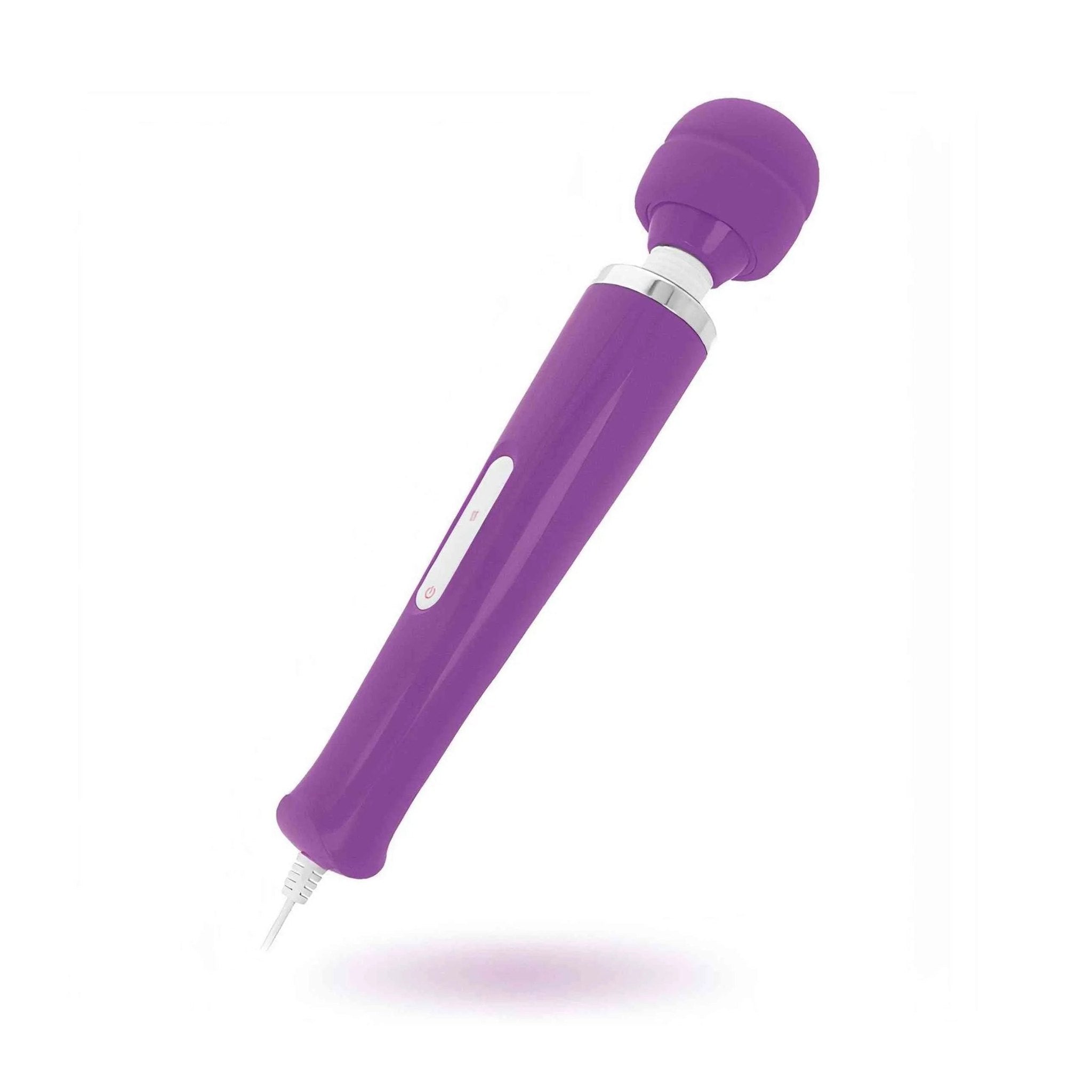 Keanu Wand Massaggiatore con potente motore 110-230v ma silenzioso 55db - 8 modalità diverse di vibrazione, Viola