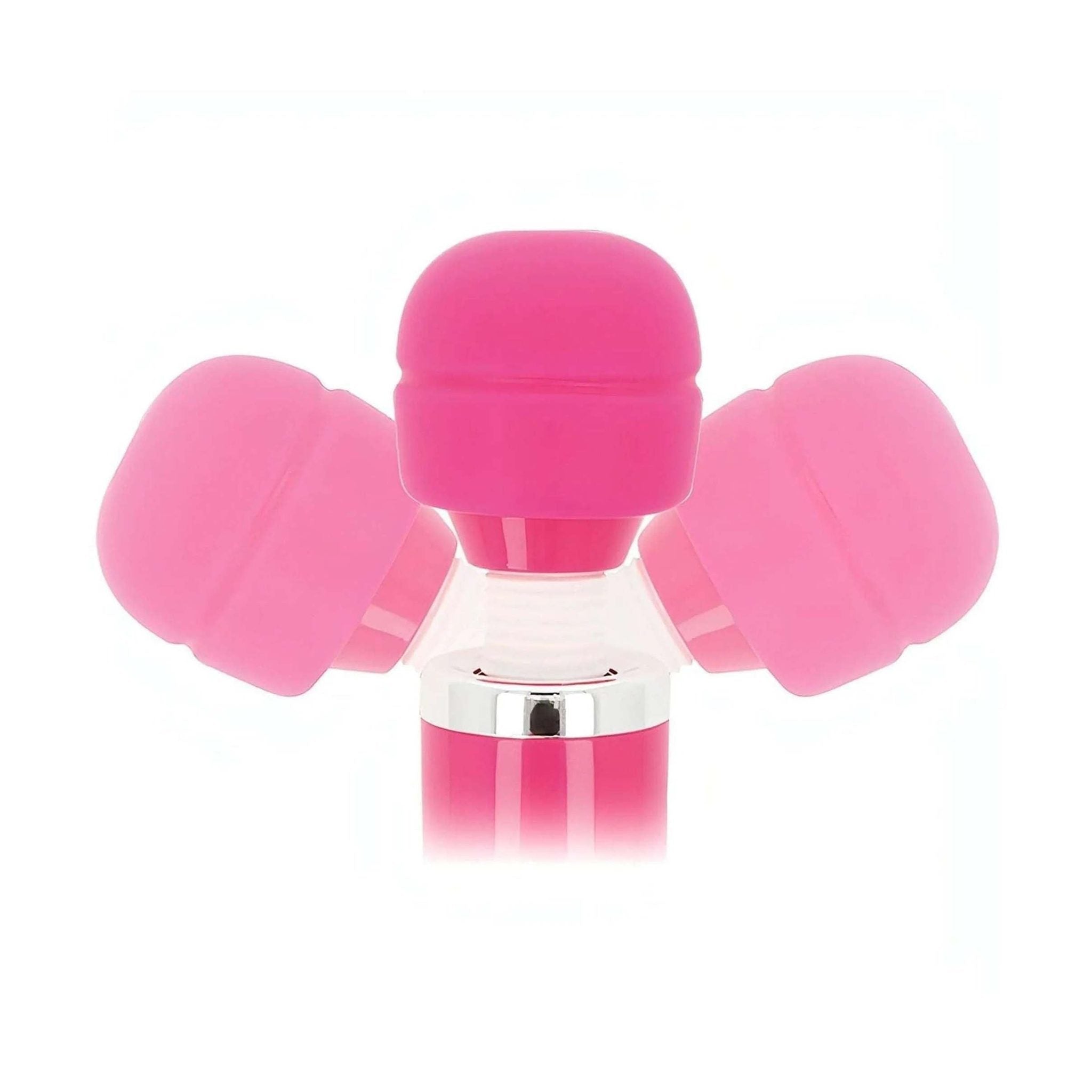 Keanu Wand Massaggiatore con potente motore 110-230v ma silenzioso 55db - 8 modalità diverse di vibrazione, Rosa