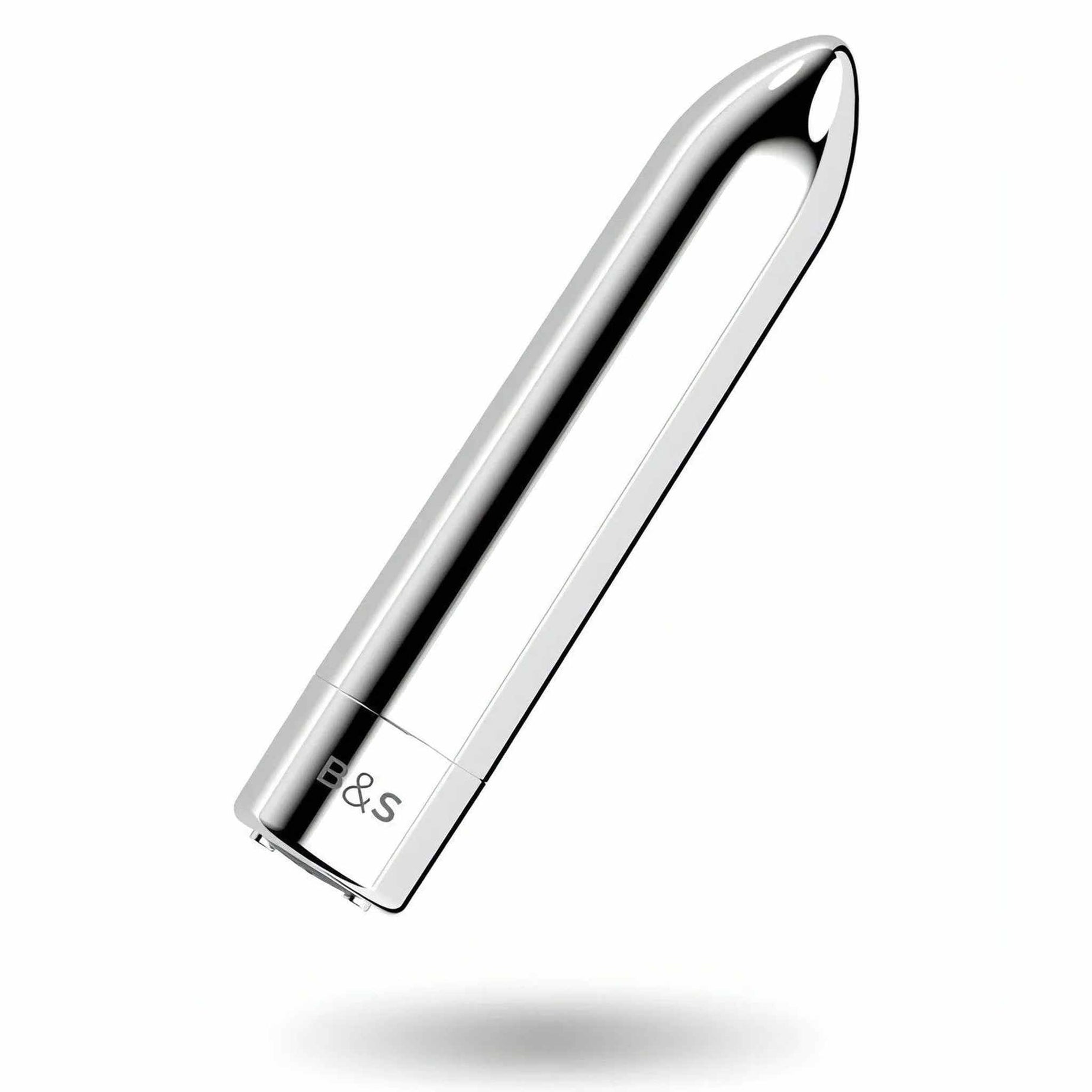 Kernex 2 - Bullet in silicone con 10 diversi programmi di vibrazione -Argento, Ricaricabile