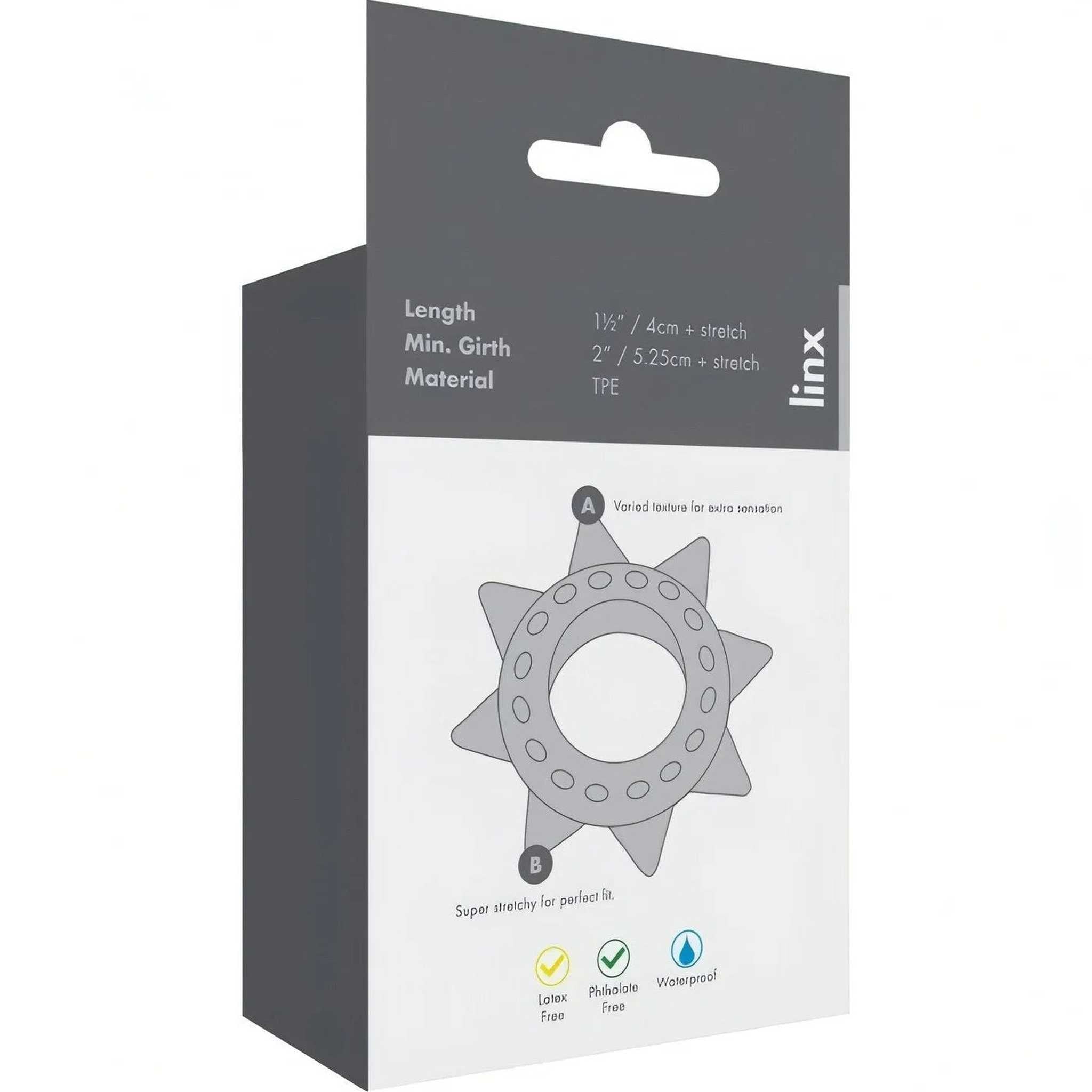 Kit 6 anelli fallici ''Tickler Ring Set''