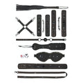 Kit Bdsm 13 Pezzi in stile Denim rinforzato
