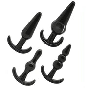 Kit di 4 plug anali - Nero