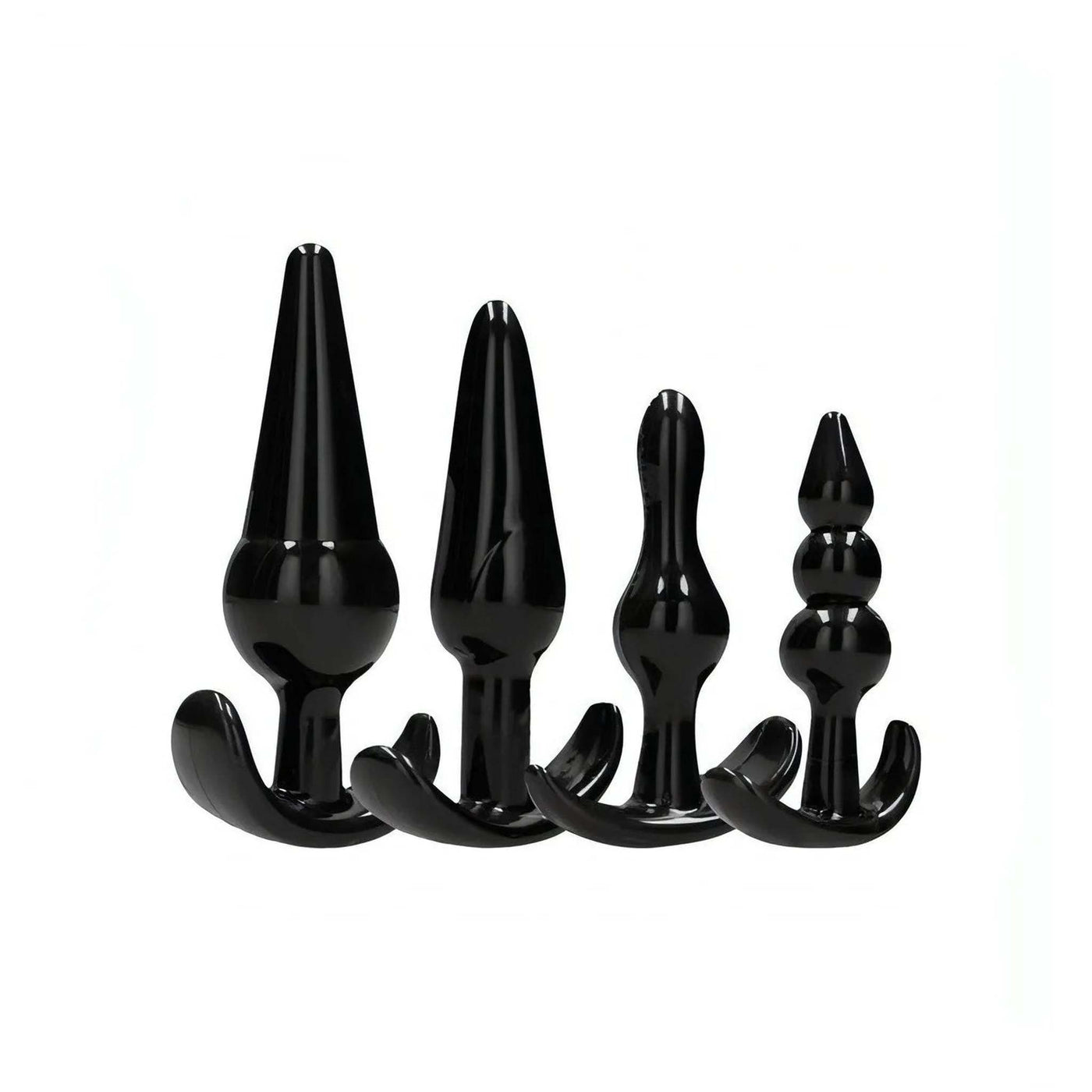 Kit di 4 plug anali - Nero
