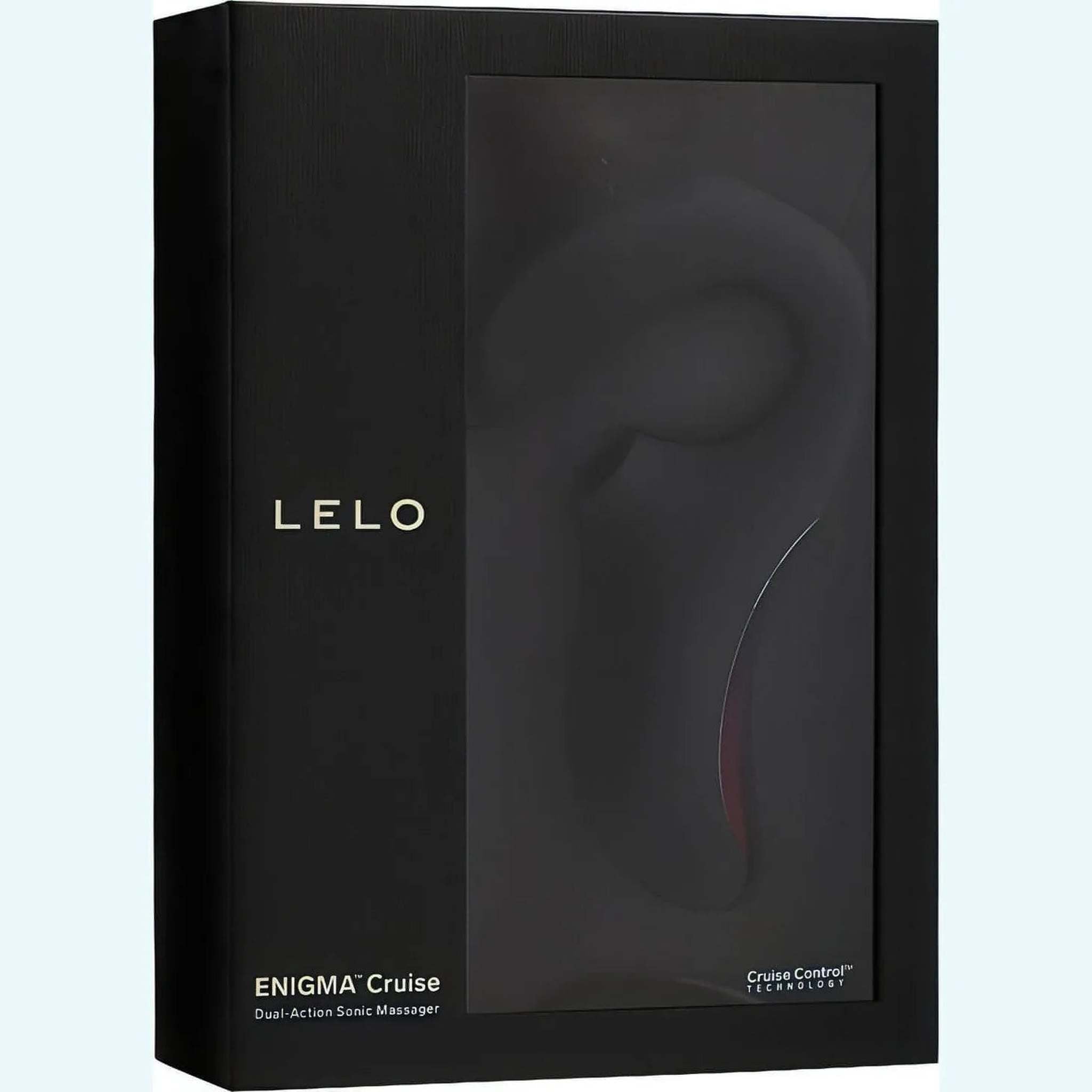 LELO Enigma Dual Action Sonic Massager - Black