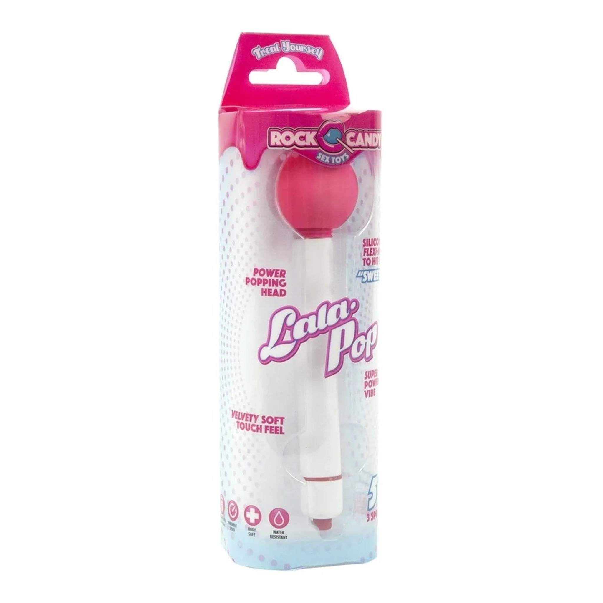 Lala Pop Mini Wand con 10 modalità di vibrazione