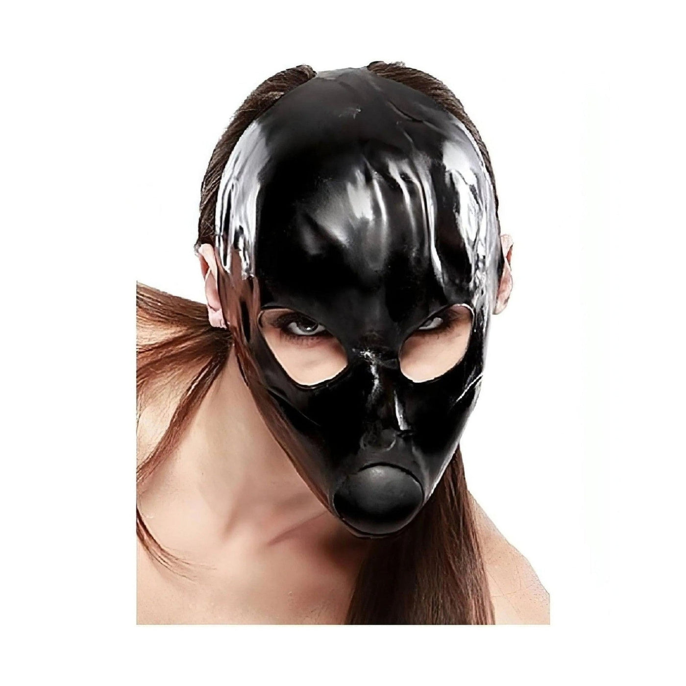 Latex Ball Gag Mask