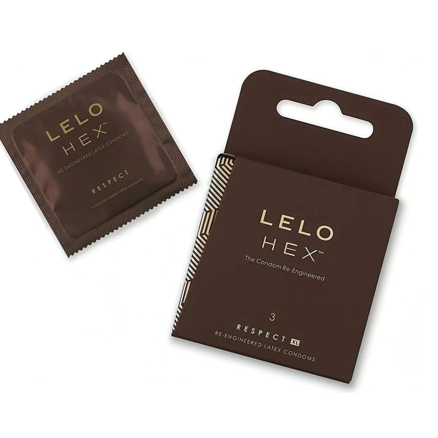 Lelo Hex Respect XL – 3-Pack Condoms